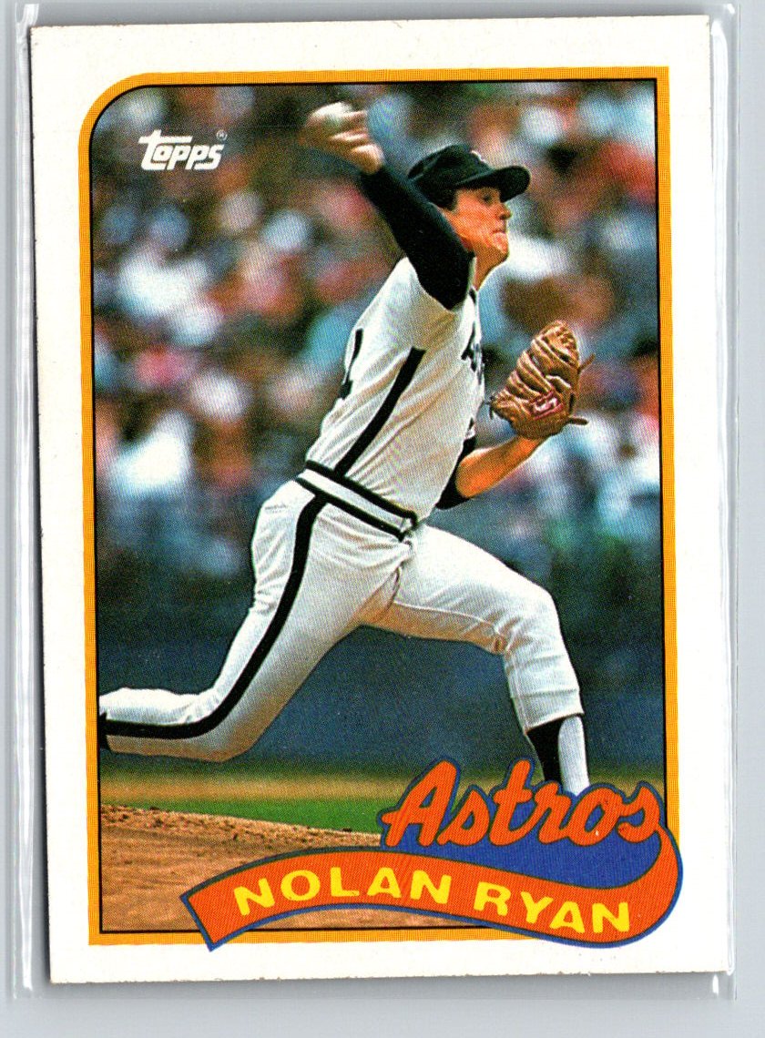 1989 Topps #530 Nolan Ryan X45
