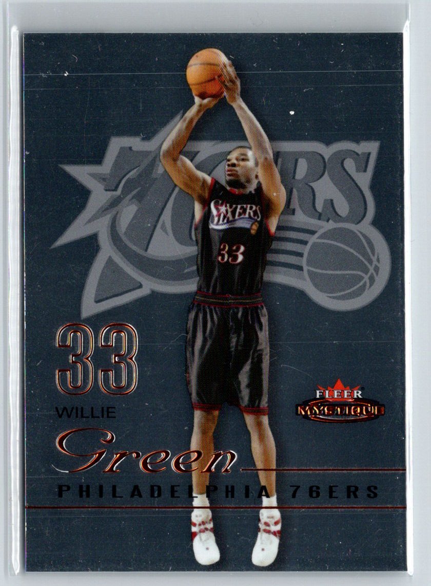 2003-04 Fleer Mystique #93 Willie Green #/999 X45