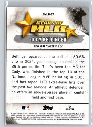 2025 Topps #SMLB-37 Cody Bellinger Stars of MLB X45