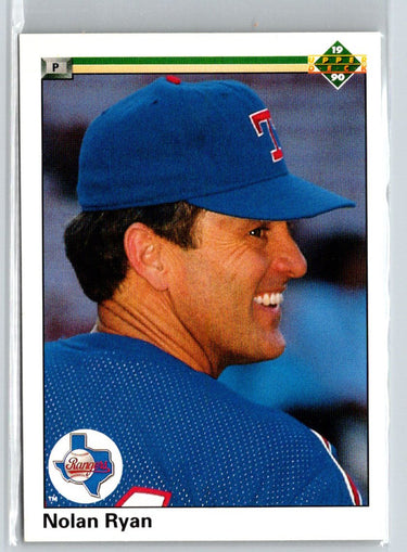 1990 Upper Deck #544 Nolan Ryan X46