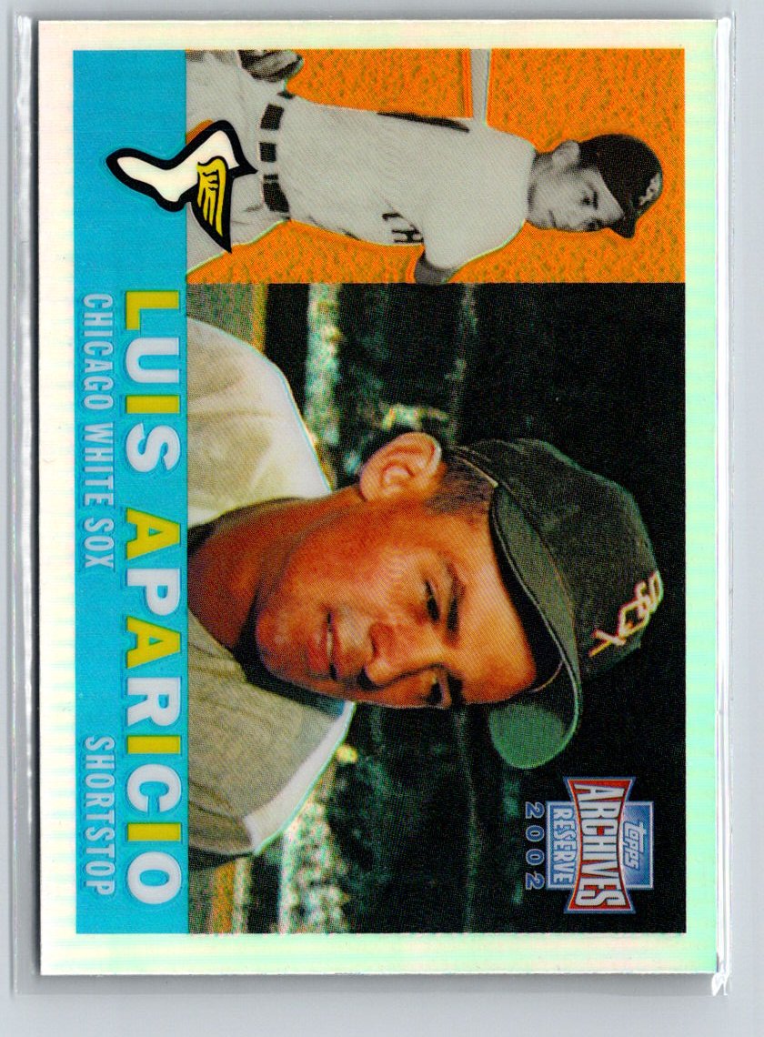 2002 Topps Archives Reserve #29 Luis Aparicio X47