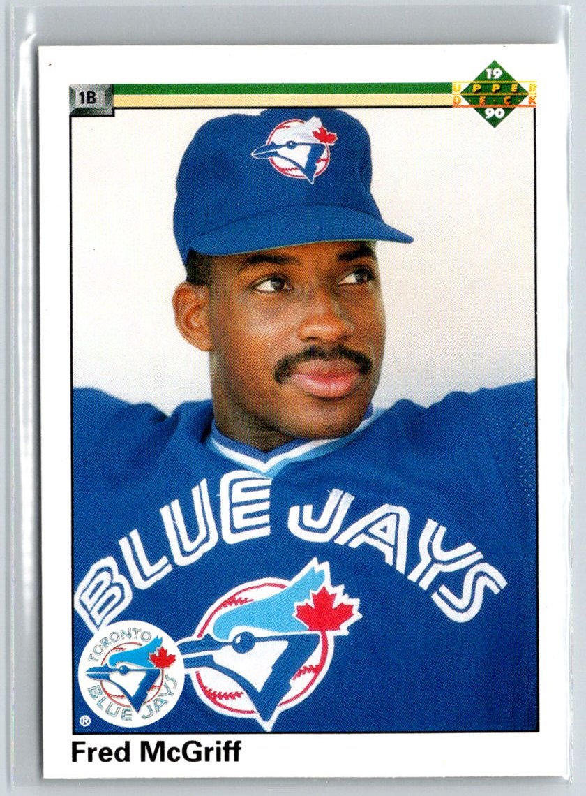 1990 Upper Deck #108b Fred McGriff X48