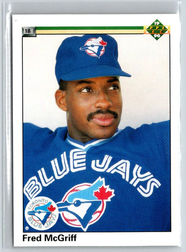 1990 Upper Deck #108b Fred McGriff X48