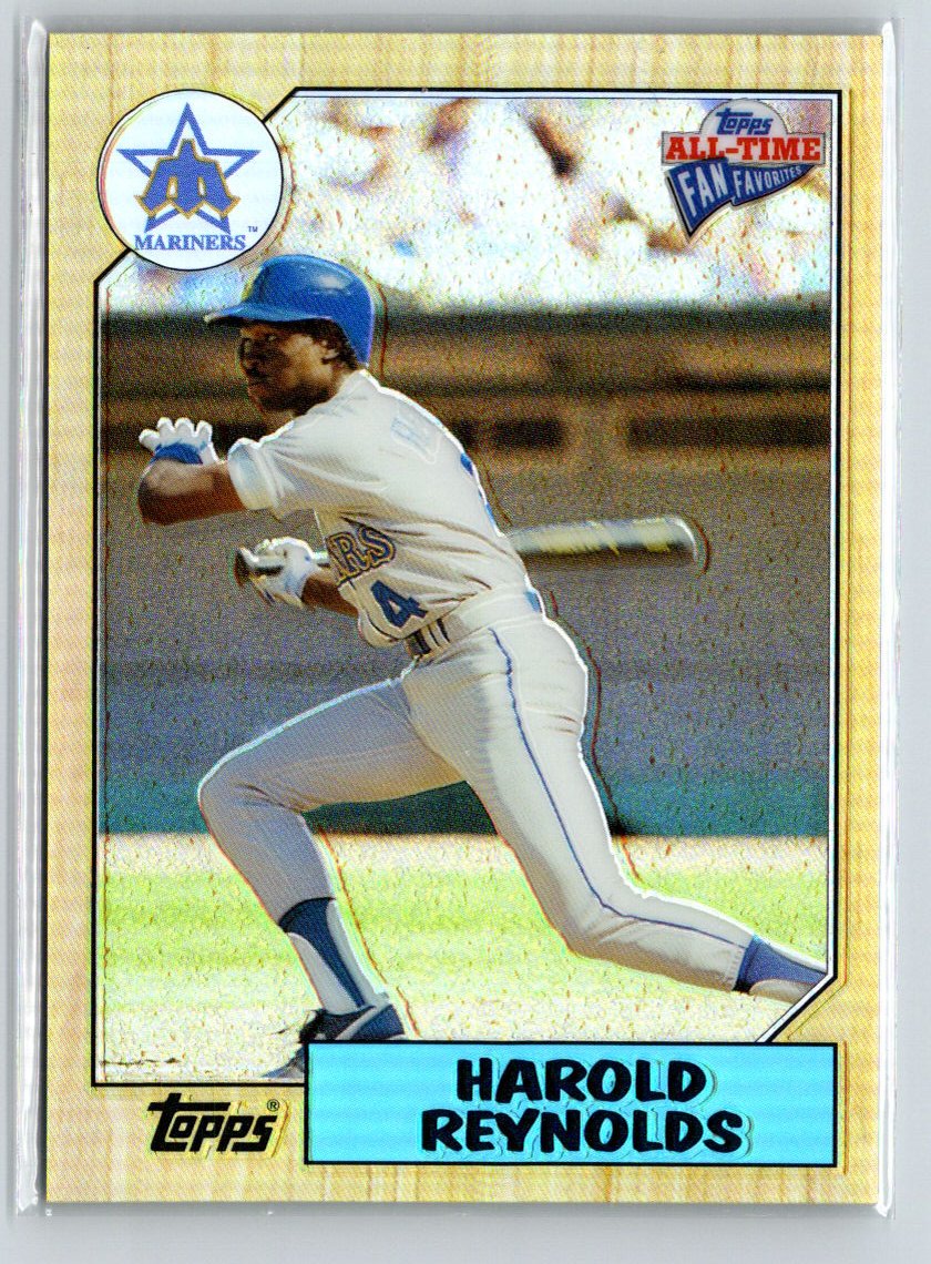 2003 Topps All-Time Fan Favorites #5 Harold Reynolds Refractors #/299 X48