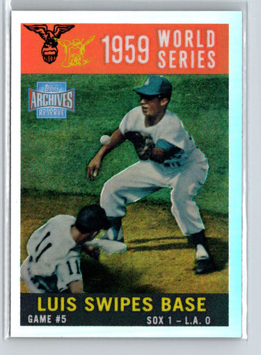 2001 Topps Archives Reserve #82 Maury Wills / Luis Aparicio X49