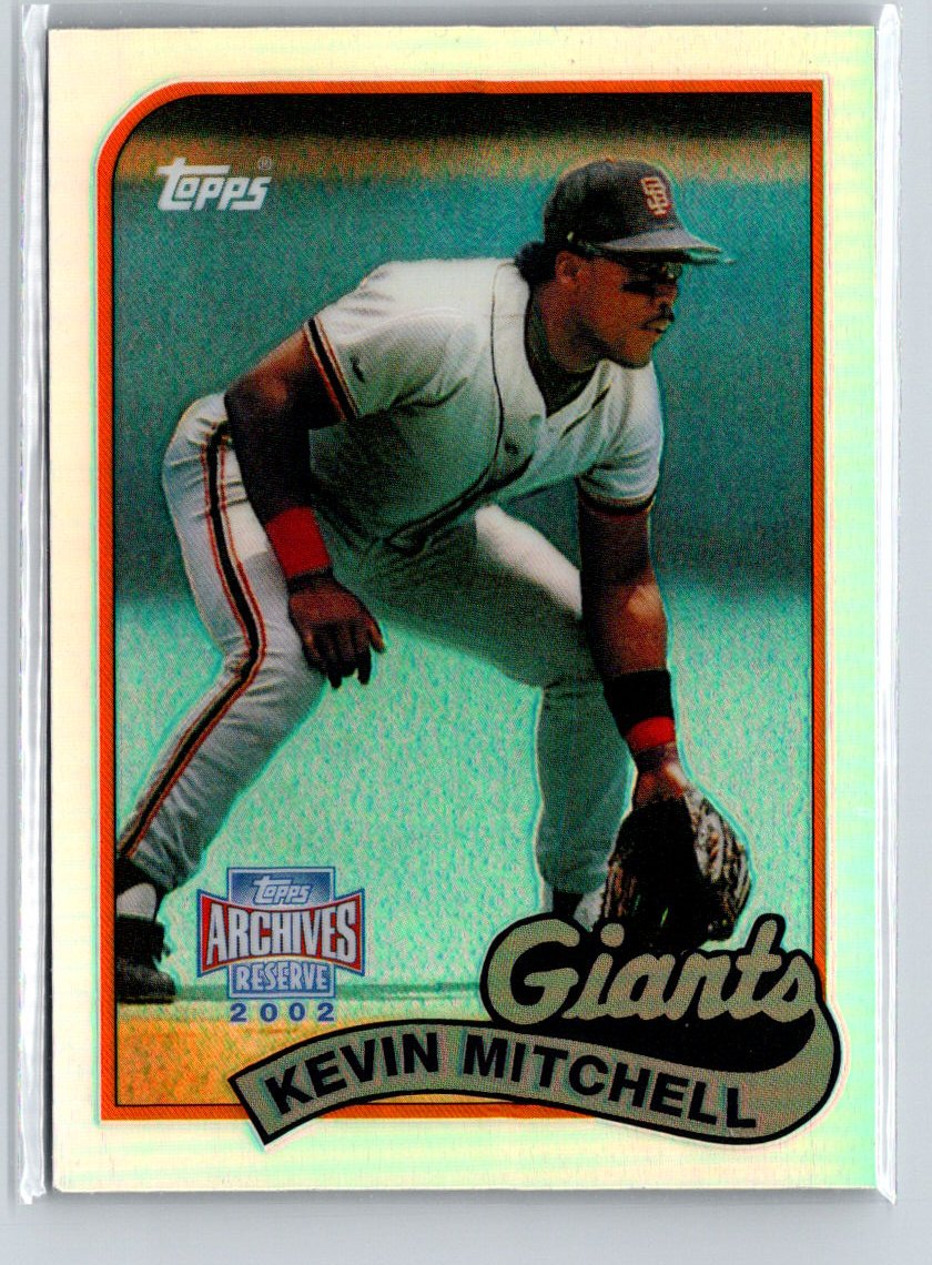 2002 Topps Archives Reserve #26 Kevin Mitchell X49