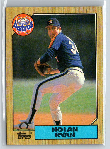 1987 Topps #757 Nolan Ryan X49