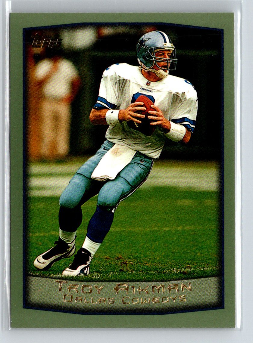 1999 Topps #245 Troy Aikman Topps Collection X51