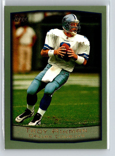 1999 Topps #245 Troy Aikman Topps Collection X51