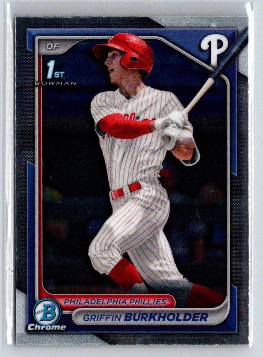 2024 Bowman Draft #BDC-60 Griffin Burkholder Chrome X51