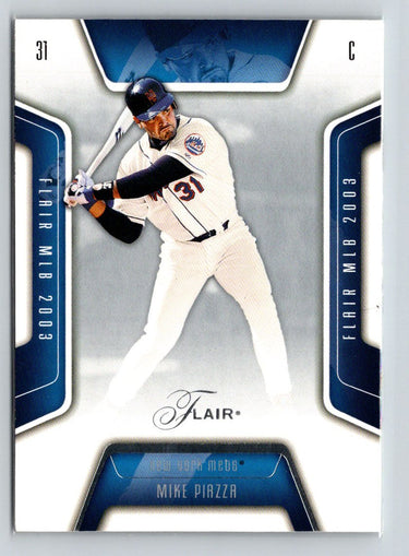 2003 Flair #71 Mike Piazza X51