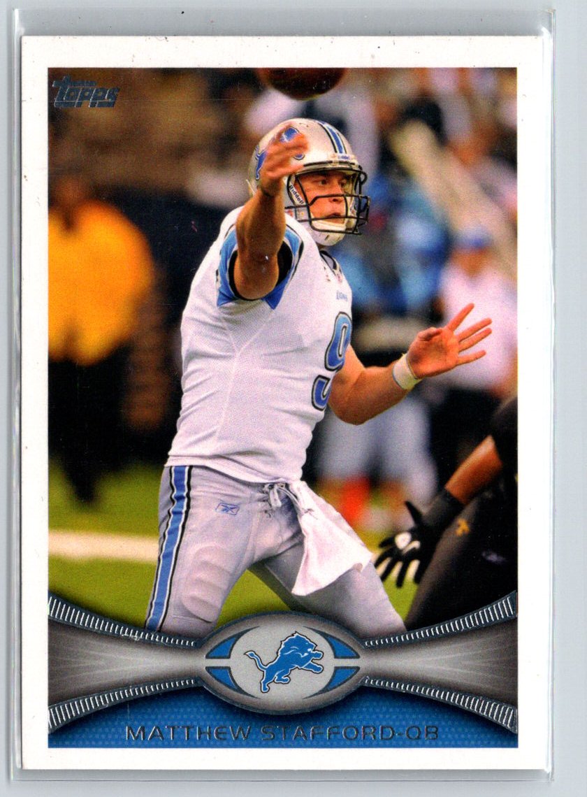 2012 Topps #225 Matthew Stafford X53