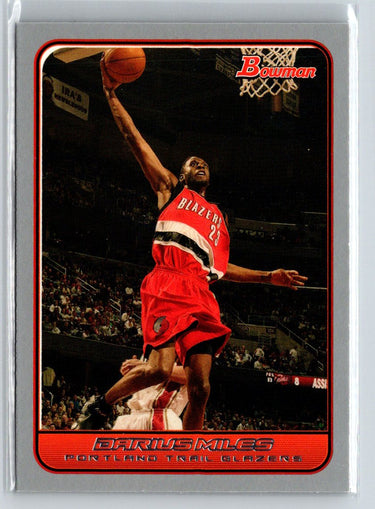2006-07 Bowman #108 Darius Miles Silver #/379 X53