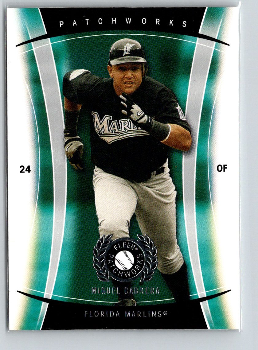 2005 Fleer Patchworks #2 Miguel Cabrera X53