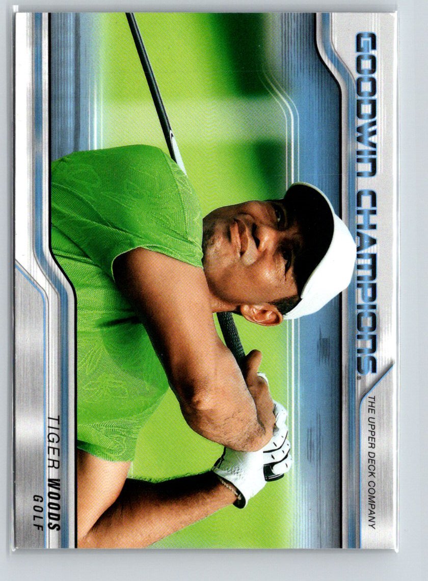2023 Upper Deck Goodwin Champions #77 Tiger Woods X54