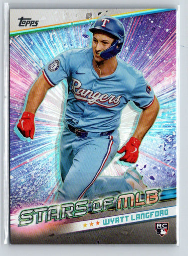 2024 Topps Update #SMLB-85 Wyatt Langford Stars of MLB X54