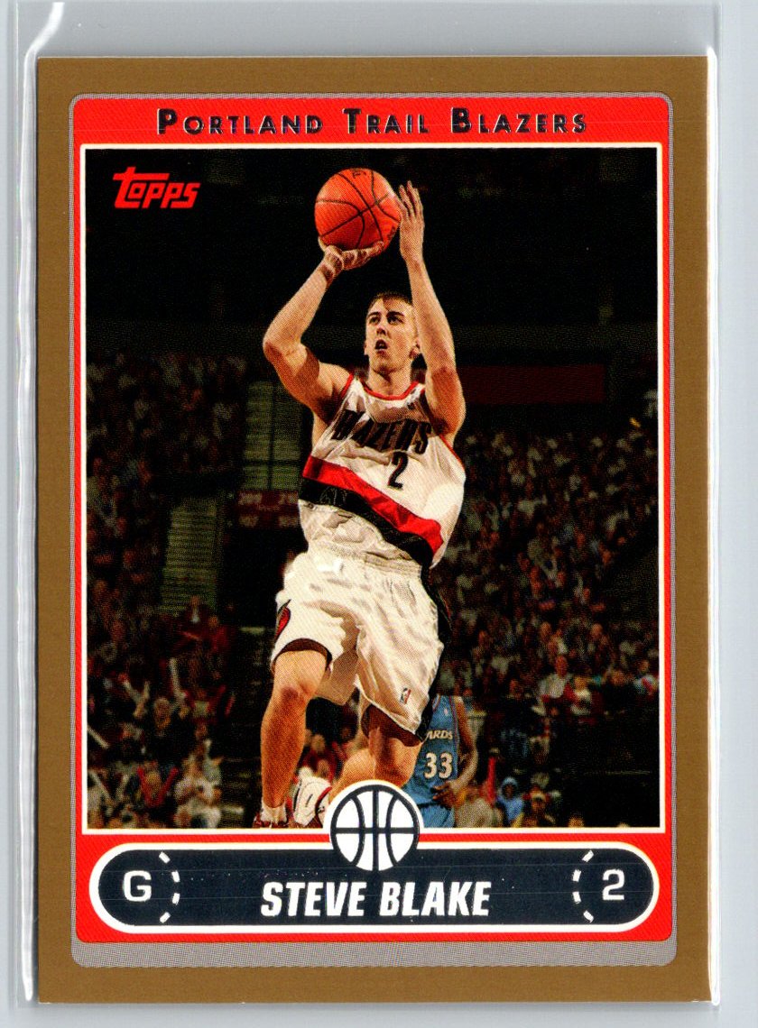 2006-07 Topps #87 Steve Blake Gold #/500 X54