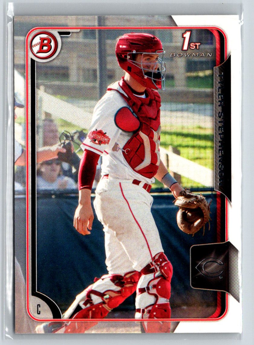 2015 Bowman Draft #13 Tyler Stephenson X55