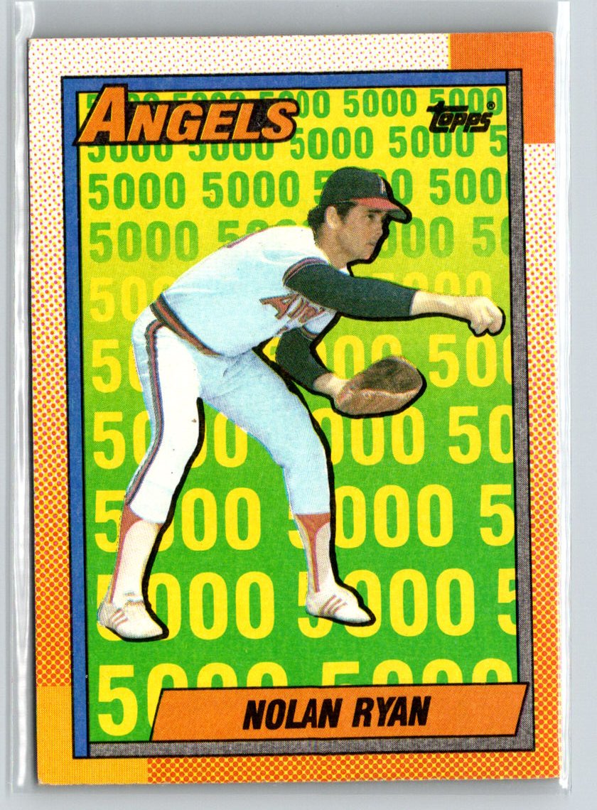 1990 Topps #3 Nolan Ryan X56