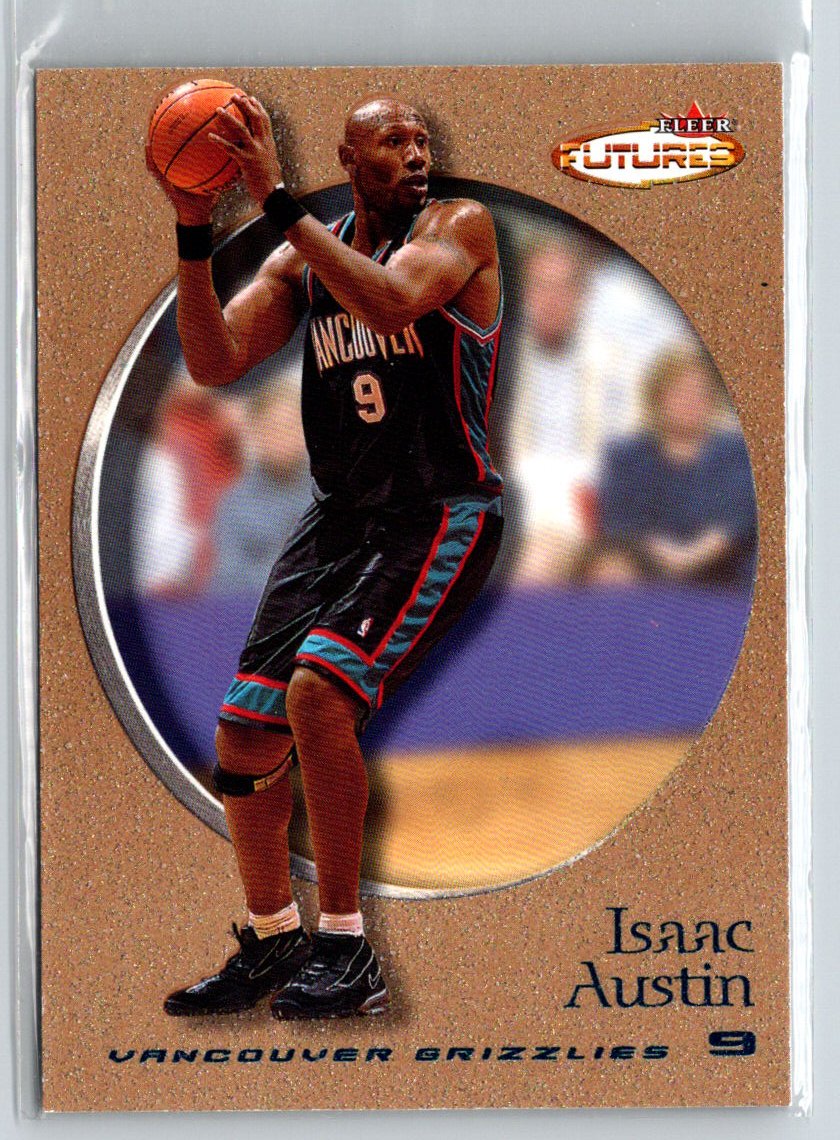 2000-01 Fleer Futures #100 Isaac Austin Copper #/750 X56