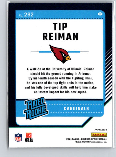 2024 Donruss Optic #292 Tip Reiman Blue Scope X56