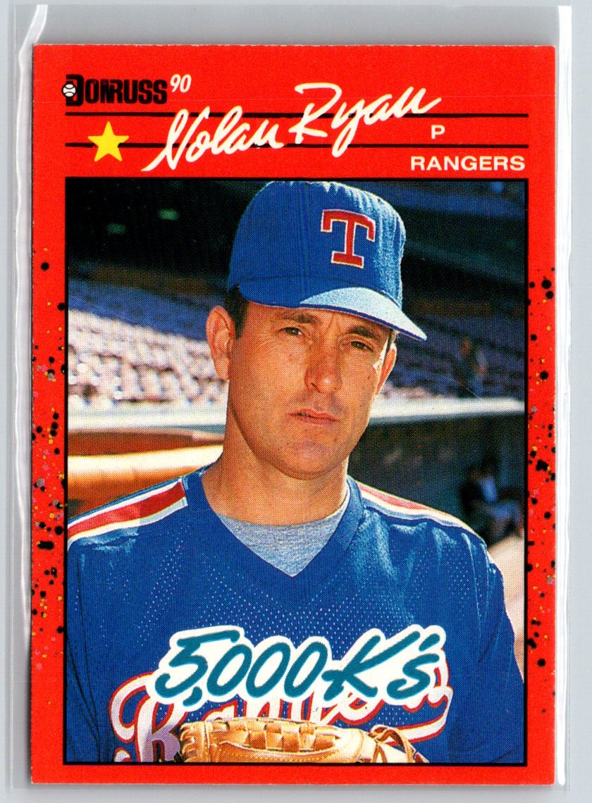 1990 Donruss #659 Nolan Ryan 5000K  X57
