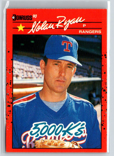 1990 Donruss #659 Nolan Ryan 5000K  X57