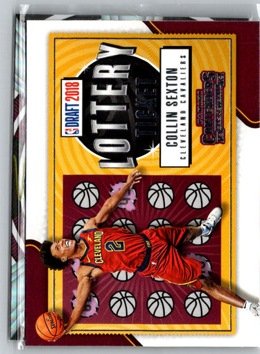 2018-19 Panini Contenders #8 Collin Sexton Lottery Ticket Retail X57