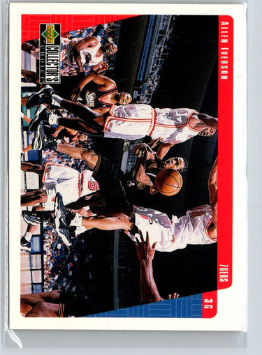 1997-98 Collector's Choice #302 Allen Iverson X58