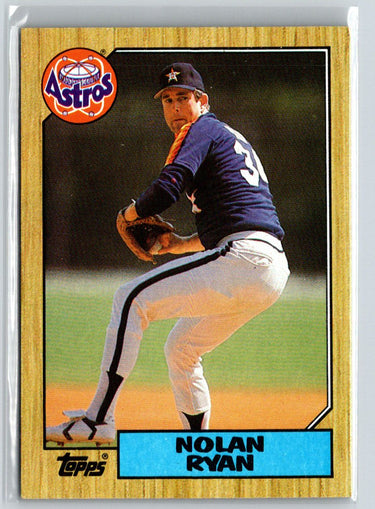 1987 Topps #757 Nolan Ryan X58