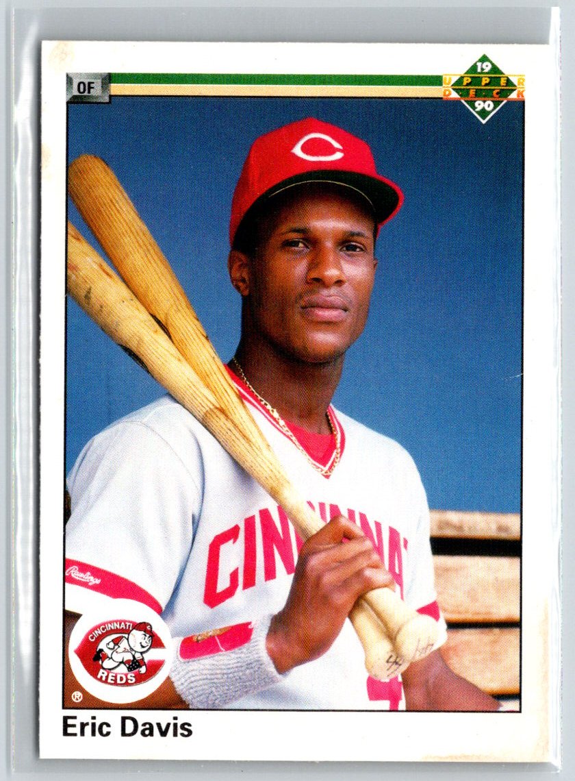 1990 Upper Deck #116b Eric Davis X59