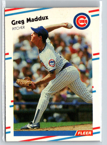 1988 Fleer #423 Greg Maddux X59