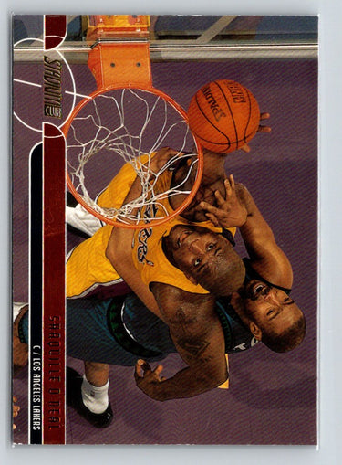 2001-02 Stadium Club #34 Shaquille O'Neal Parallel X59