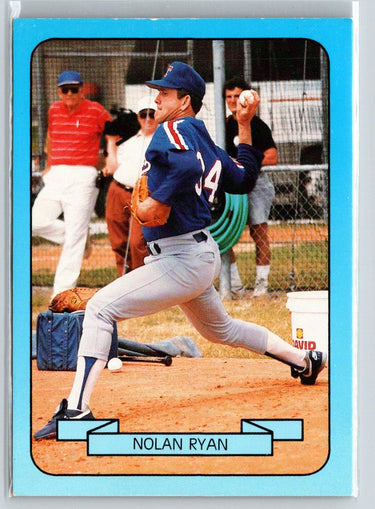 1990 Living Legends Blue (unlicensed) #16 Nolan Ryan X60