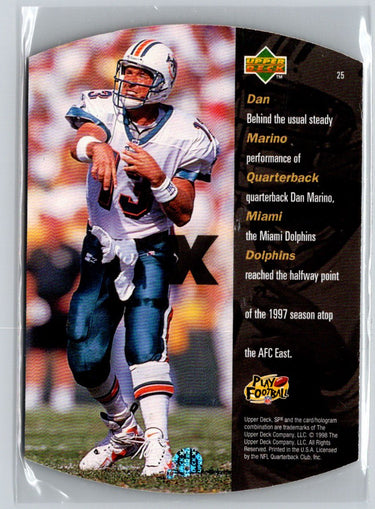 1998 SPx #25 Dan Marino Bronze X60