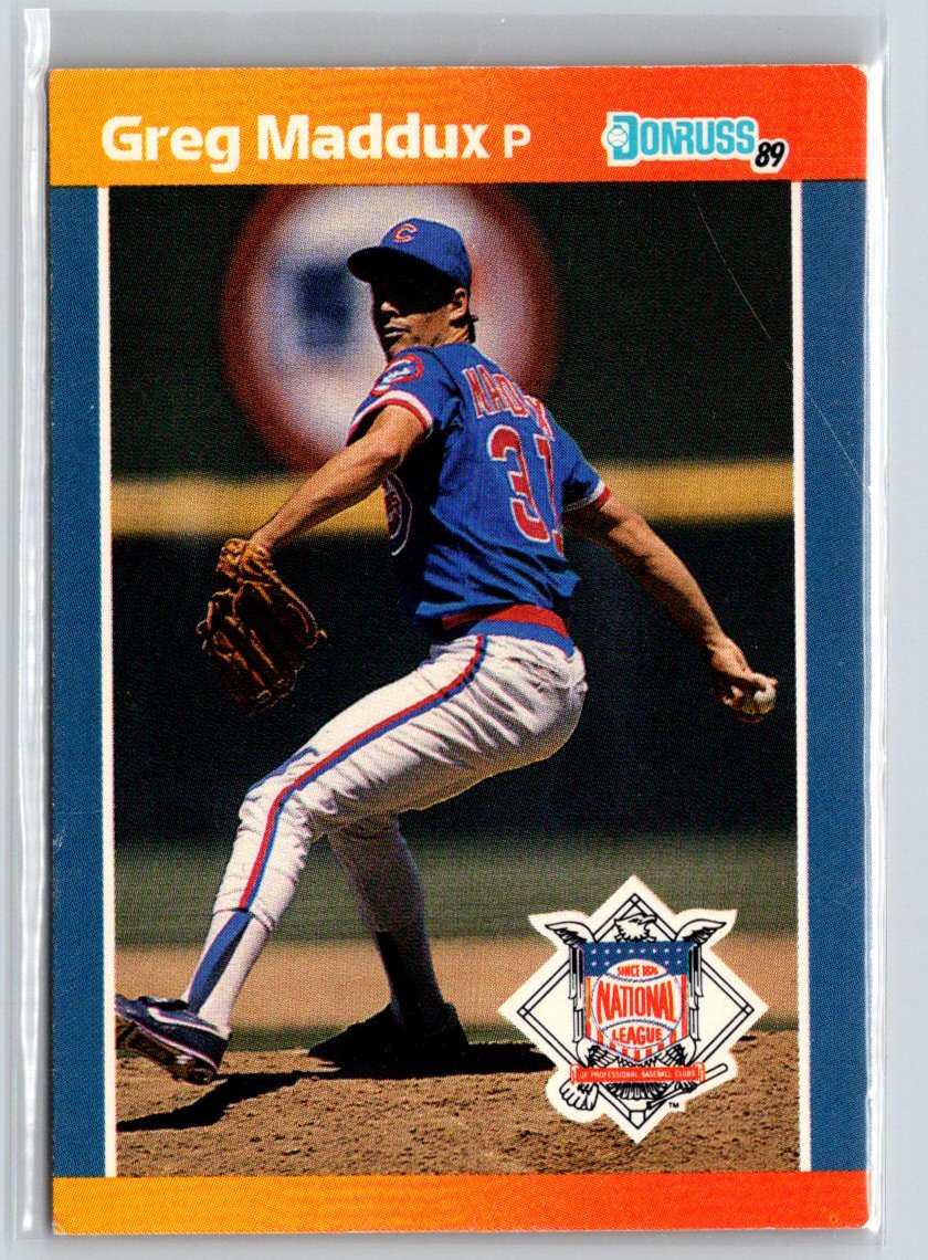 1989 Donruss All-Stars #56 Greg Maddux X62