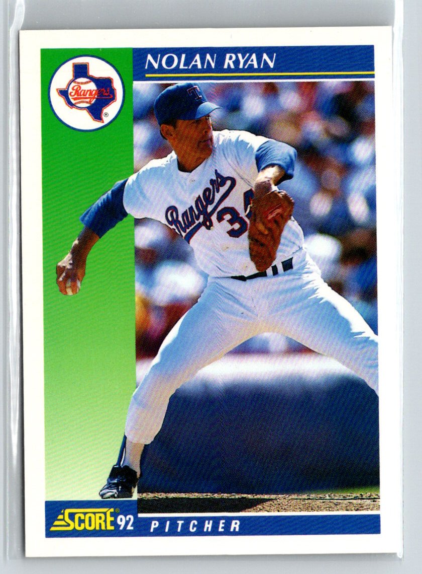 1992 Score #2 Nolan Ryan X62