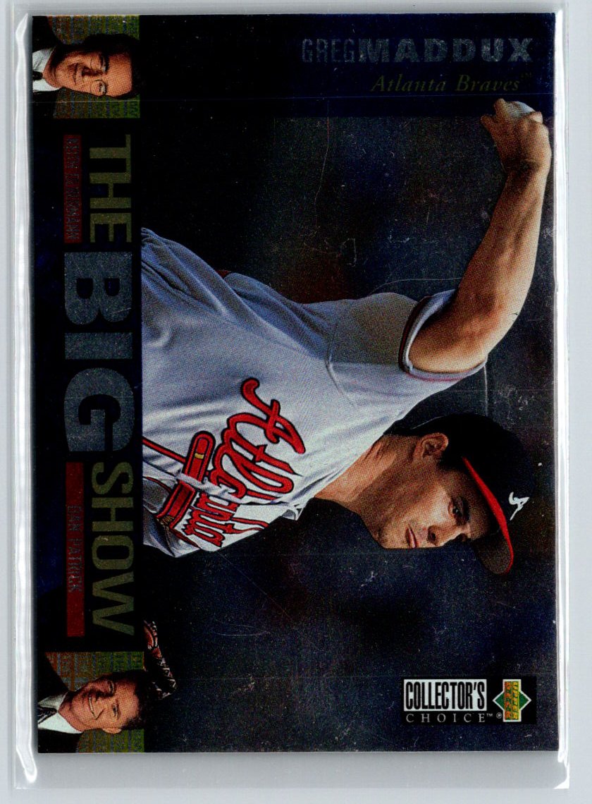 1997 Collector's Choice #1 Greg Maddux The Big Show X63