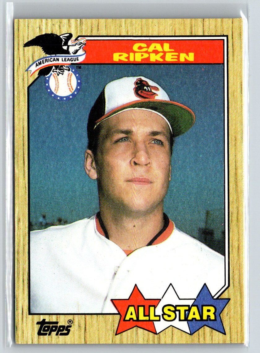 1987 Topps #609 Cal Ripken X63