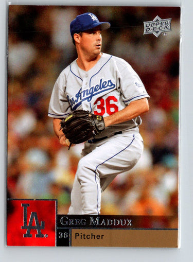 2009 Upper Deck #211 Greg Maddux X63