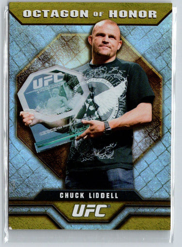 2010 Topps UFC #OOH-2 Chuck Liddell Octagon of Honor X63