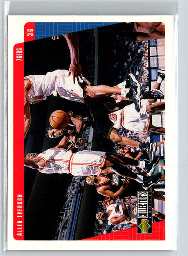1997-98 Collector's Choice #302 Allen Iverson X64
