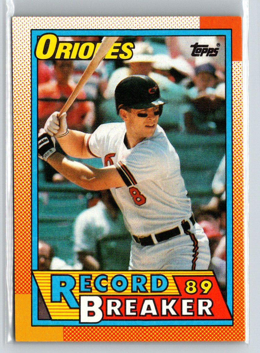 1990 Topps #8 Cal Ripken X64