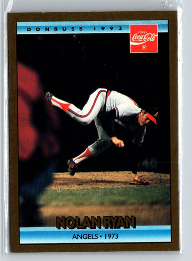 1992 Donruss Coca-Cola Nolan Ryan #7 Nolan Ryan X64