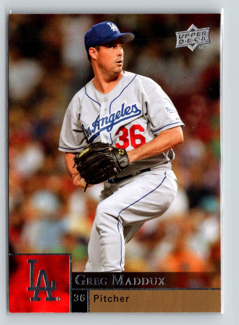 2009 Upper Deck #211 Greg Maddux X64