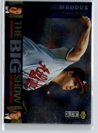 1997 Collector's Choice #1 Greg Maddux The Big Show X65