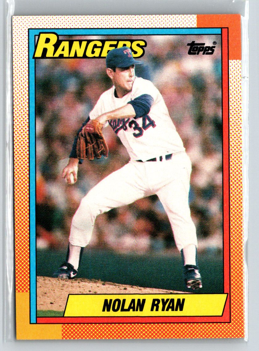 1990 Topps #1 Nolan Ryan X65