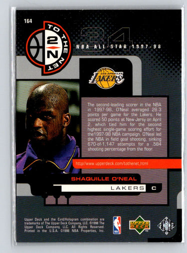 1998-99 Upper Deck #164 Shaquille O'Neal X65