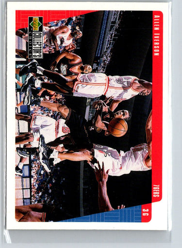 1997-98 Collector's Choice #302 Allen Iverson X65