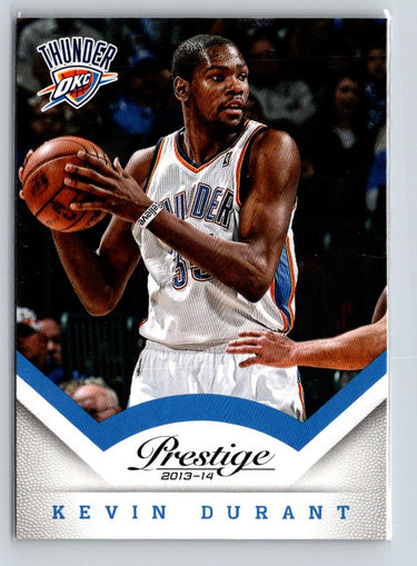 2013-14 Panini Prestige #13 Kevin Durant Bonus Shots Blue X65